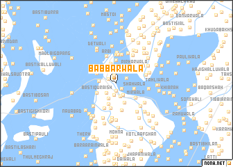 map of Babbarwāla