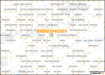 map of Babbenhausen