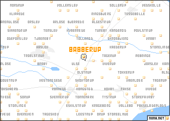 map of Babberup