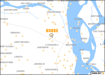 map of Babbe