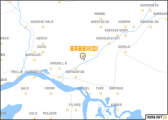 map of Babbikoi