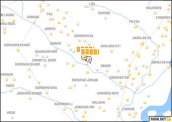 map of Babbi