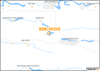 map of (( Babchenko ))