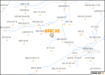 map of Babche