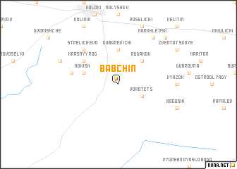 map of Babchin