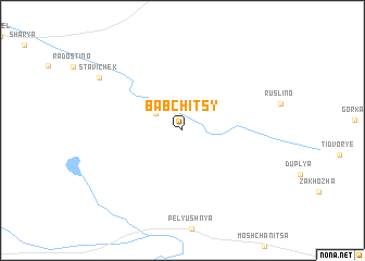 map of Babchitsy