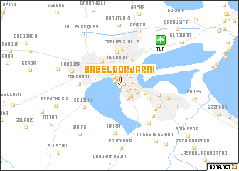 map of Bab el Gorjarni