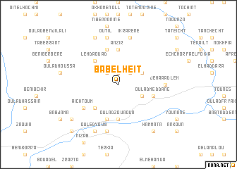 map of Bab el Heït