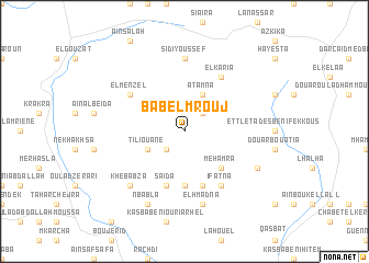 map of Bab el Mrouj