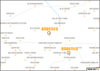 map of Babenko