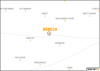 map of Babezh