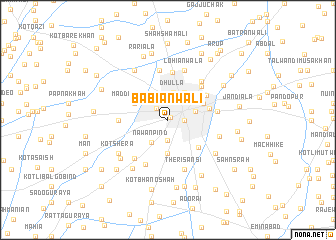 map of Babiānwāli