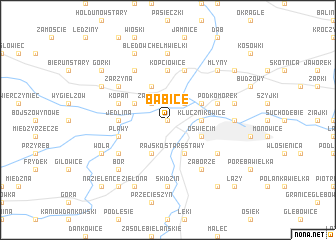 map of babice