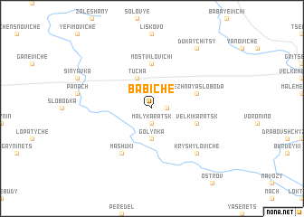 map of Babiche