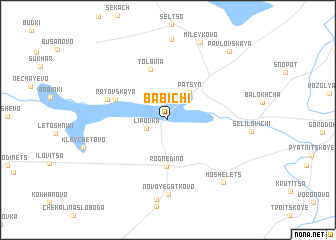 map of Babichi