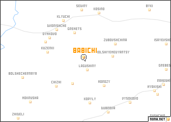 map of Babichi