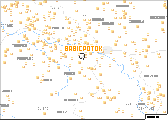 map of (( Babićpotok ))