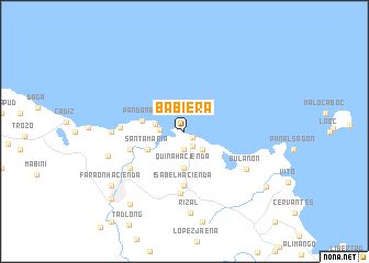 map of Babiera