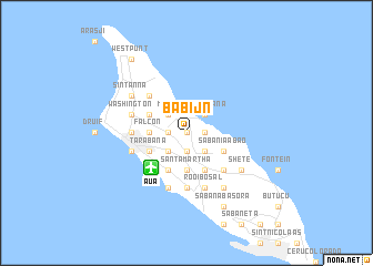 map of Babijn