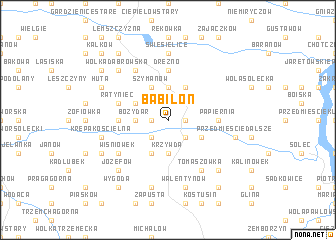 map of Babilon