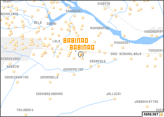 map of Bābi Nāo