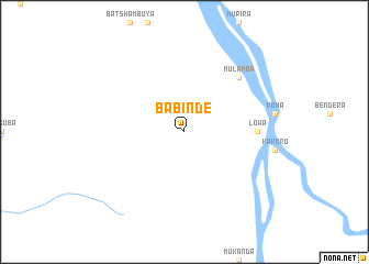 map of Babinde