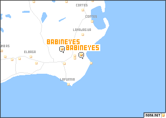 map of Babineyes