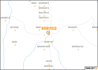 map of Babingo