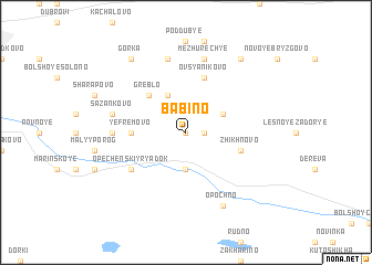 map of Babino