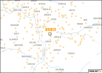 map of Babin