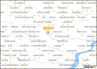 map of Babin