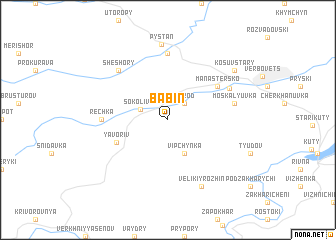 map of Babin