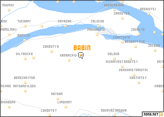 map of Babin