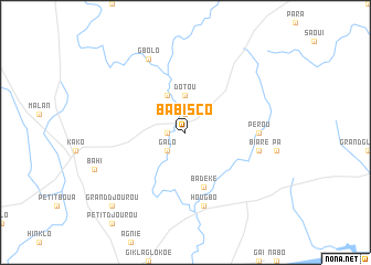 map of Babisco