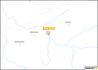 map of Babise