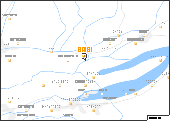 map of Babi