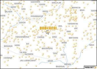 map of Bābkarai