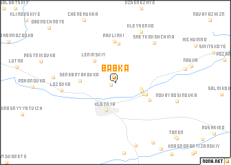 map of Babka