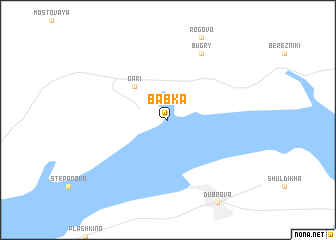 map of Babka