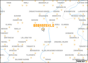 map of Bab Mareklo