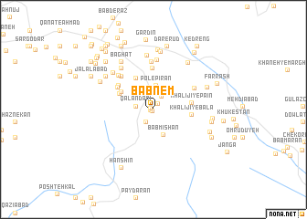 map of Bāb Nem