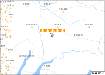 map of Babnergarh