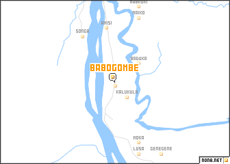 map of Babogombe