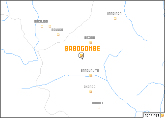 map of Babogombe