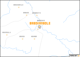 map of Babokambole