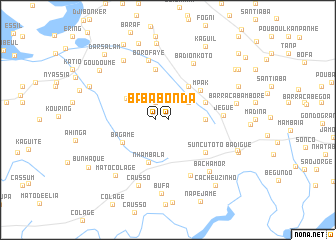 map of Babonda