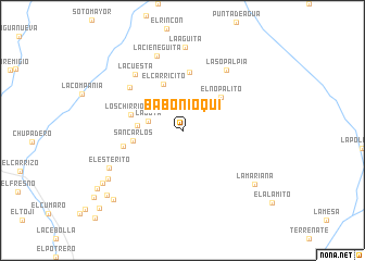 map of Babonioqui