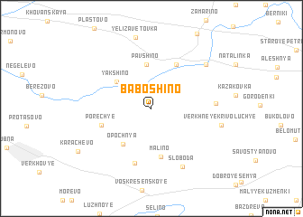 map of Baboshino