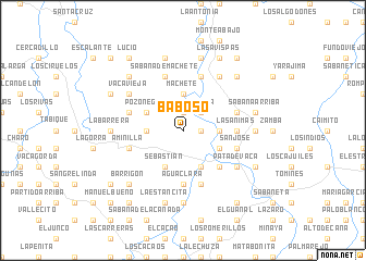 map of Baboso