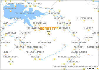 map of Babottes